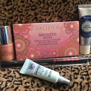 NWT Makeup Bundle & Bag for Cosmetics